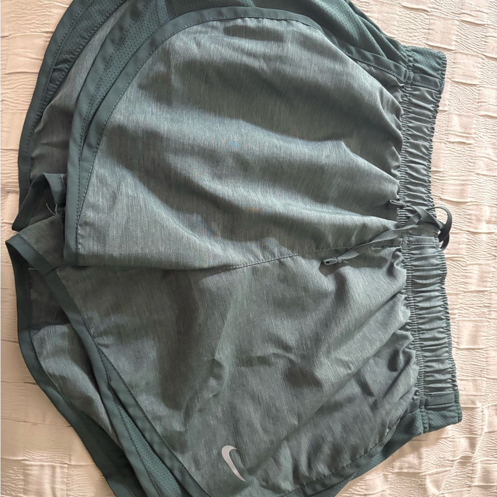Nike Dark Green Running Shorts